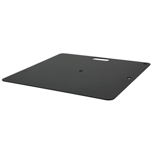 Wentex Pipe & Drape Baseplate (300mm. x 350mm., 4KG., zwart)