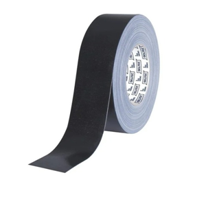Deltec stage-tape (50mm. breed, 50m. lang, zwart)
