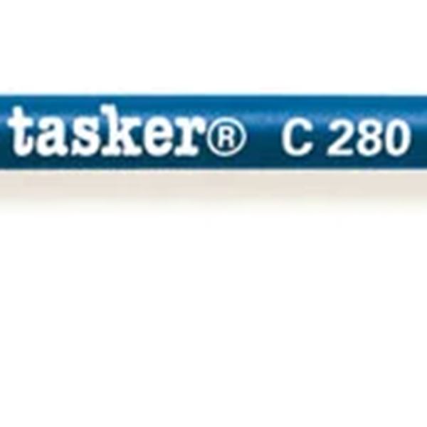 Tasker C280 microfoonkabel (2 x 0,22mm2, blauw, per meter)