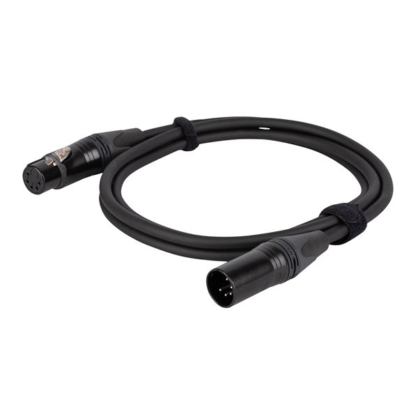 DAP FLN08150 DMX & AES/EBU cable (XLR/M 5P naar XLR/F 5P Neutrik NC5-BAG-serie, 1.5m.) DAP FLN08150 DMX & AES/EBU cable (XLR/M 5P naar XLR/F 5P Neutrik NC5-BAG-serie, 1.5m.)