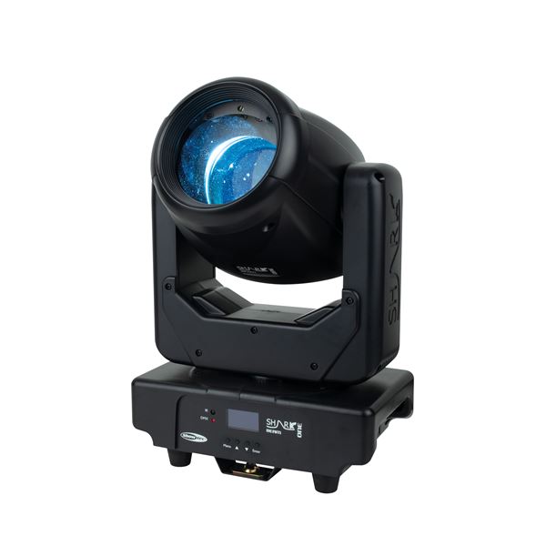 Showtec Shark Beam One moving head (90W. LED, 15 dmx-kanalen, 6,5KG.)