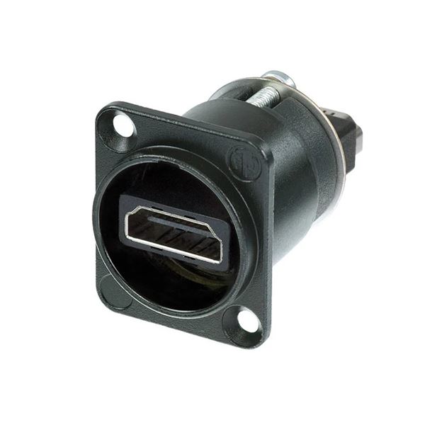 Neutrik NAHDMI-W-B chassisdeel HDMI (doorvoer, female-female, zwart, D-type)