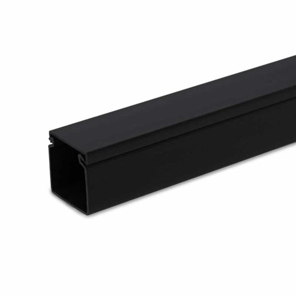 Canalit Leidingkanaal (KB, 40x40mm., 2m., zwart) 