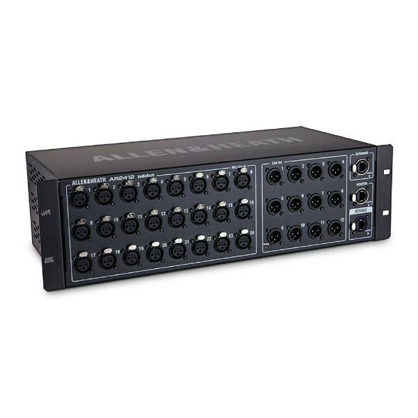 Allen & Heath AR2412 Audio Expander Rack (48kHz., 19