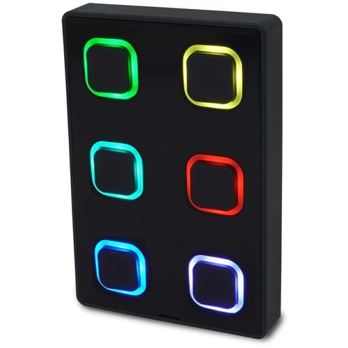 Visual Productions B-Station2 6-knops bedieningspaneel (6 knoppen, DMX, ART-NET, sACN, RDM) Visual Productions B-Station2 6-knops bedieningspaneel (6 knoppen, DMX, ART-NET, sACN, RDM)